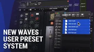 New User Preset System in Waves Plugins V12.7