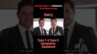 8 early signs of diabetes you must know part 3 #stopdiabetes #preventdiabetes #diabetes