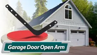 Garage Door Curved Opener Arm &ndash; Heavy-Duty Replacement for LiftMaster, Chamberlain, Craftsman