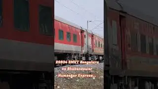 22834 Bengaluru to Bhubaneswar Humsafar Express