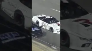 NASCAR Star Saves It at High-Banked Short Track ⏪🏁 New Smyrna #Racing #Shorts #Throwback