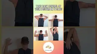 Fix Bad Posture in 14 Days (Do This Daily!) 🧍&zwj;♂️
