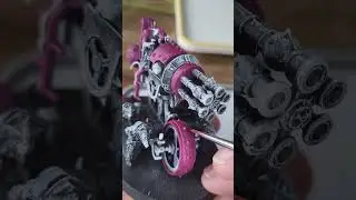 How to paint non metalic metal, red metal on the Skaven Ratling Warpblaster Skaventide army building