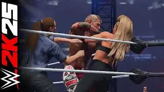 HUSBAND vs WIFE! Edge vs Beth Phoenix - Last Man Standing | WWE 2K25