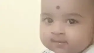 Cute little baby getting scolded by his mom 🤭😍