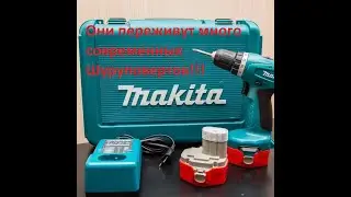 Оживление старых шуруповертов Makita и тд. Аккумуляторы, Зарядки.