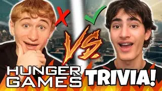 HUNGER GAMES TRIVIA Showdown!! ⚔️ Who has more Hunger Games Knowledge?!