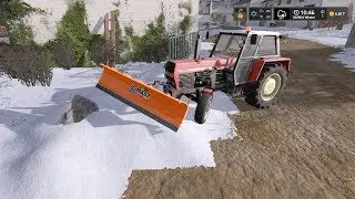Plowing snow | Seasons | The Valley The Old Farm | Farming Simulator 2017 | Episode 12