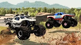 Monster Truck Mayhem &ndash; Massive High Jumps, Extreme Air & Insane Crashes