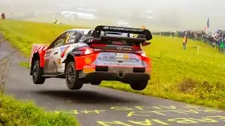 Friday Highlights | WRC Central European Rally 2024 &bull; Action, crash and pire Sound