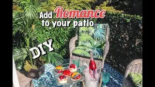 How to Make a Romantic Patio DIY