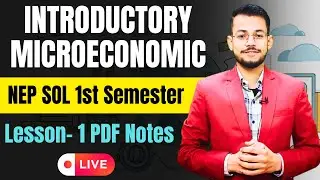 NEP sol 1st semester 2024| Introductory Microeconomic| Lesson- 1| Resources and Opportunities