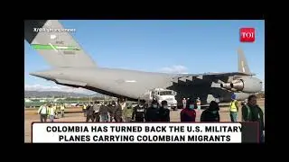 Trump Threatens Sanctions on Colombia For Rejecting U.S. Deportation Flights