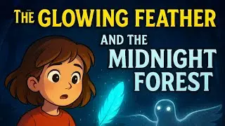 The Glowing Feather and the Midnight Forest | Magical Kids Story | Bedtime Story Animation