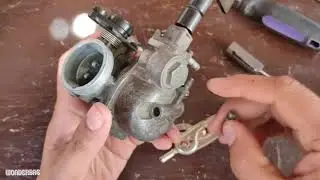 Honda 125 Carburator Parts(Wave Gilas 125, XRM125, RS125) Plus Rebuild