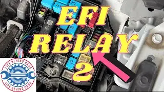 Toyota Yaris Hybrid Electric 2022 EFI Relay 2 Location 