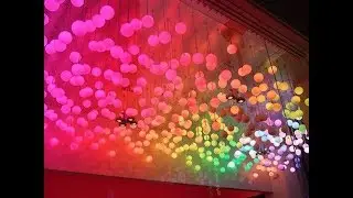 DIY Ping pong ball + led lights