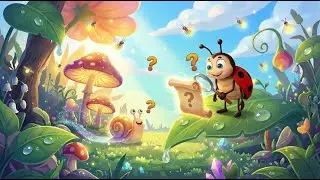 Ladybug Luna - Flying Song fro Kids & Guess the Riddle! | Cute 3D Cartoon
