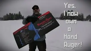 Я купил ручной бур! Открываются новые возможности!