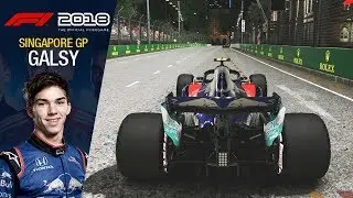 F1 2018 - Pierre Gasly (Toro Rosso) Singapore GP - BAD RACE