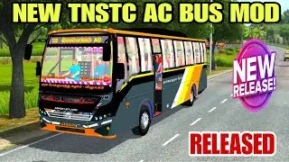 NEW TNSTC AC BUS MOD RELEASED|BUS SIMULATOR INDONESIA 4.4