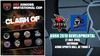 Hoops Basketball Junior Cup | Born 2010 DL| vs DW | ASMA Sports Hall Al Twar 3| July 27, 2025