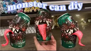 monster can diy .˳&middot;˖✶𓆩𓁺𓆪✶˖&middot;˳. easy and beginner friendly!