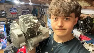 Cleaning and Assembling The NEW BT80 Motorized Bike Engine!