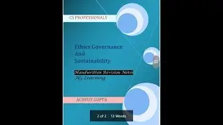 CS Professionals EGS Chap-10 Part I for june 2020