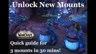 100% drop rate mounts in Ardenweald and how to obtain them