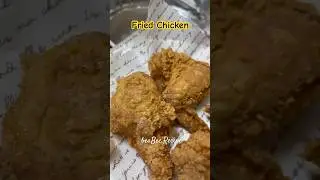 Fried Chicken ni beaBee is super crunchy outside and juicylicious inside #friedchickenrecipe 😋🤗