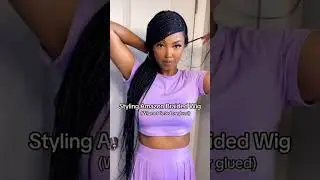 Braided wig from Amazon - #wigs #braids #braidstyles #boxbraids