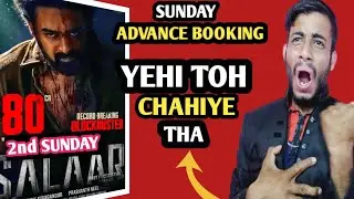 Salaar Advance Booking Collection Day 10|Salaar 2nd Sunday advance booking collection |Salaar