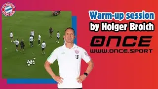 FC Bayern Munich - warm-up session by Holger Broich