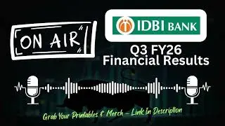 IDBI Bank Q3 FY26 Results | Profit, NII, Asset Quality & Management Commentary | Full Analysis
