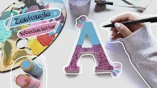 Custom wooden letter