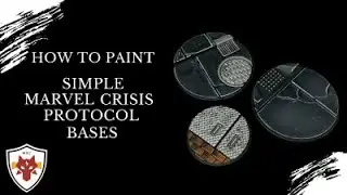 How To Paint - Marvel Crisis Protocol Urban Bases
