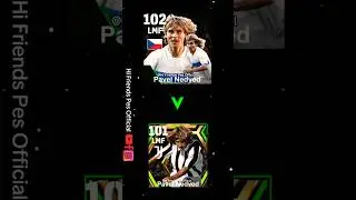 Top 6 Pavel Nedved card in efootball, Pavel Nedved best card in efootball #efootball25
