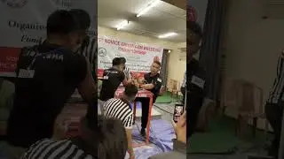 Arm wrestling Novice 75kgs Final / An lem tawh thrin ve🤣 #mizo #india #armwrestling #pafi #trending