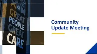 Community Update Meeting - October 15, 2025