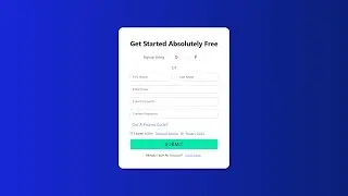 Responsive Registration Form | HTML AND CSS TIPS AND TRICKS
