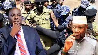 Ekiri e Butambala. Muwanga Kivumbi ne Haruna Mubiru sibilungi. Police ekakasiza.