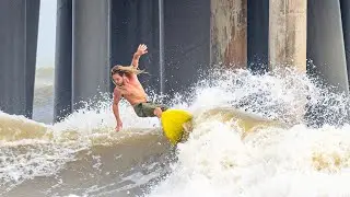 Can you surf Galveston waves?
