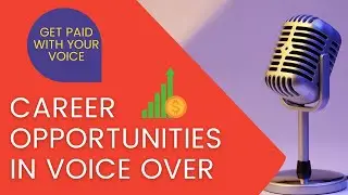 Career Opportunities In Voice Industry  | Voice Over Career Opportunities | Voice Over Industry