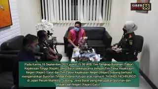 Tim tangkap Buron Kejaksaan Jemput DPO Korupsi APBD Jabar, H. TAUHIDI FACHRUROZI.