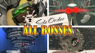 Splatoon 3 Side Order DLC - All Bosses