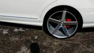 Mercedes S550 on Niche 22