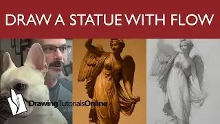 How To Draw A Statue With Flow