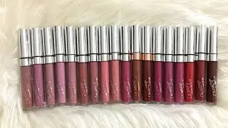 Colourpop Ultra Matte Lip Swacthes! | DollStation