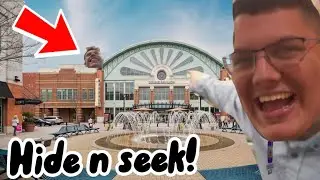 HIDE N SEEK INSIDE OF THE MALL!!